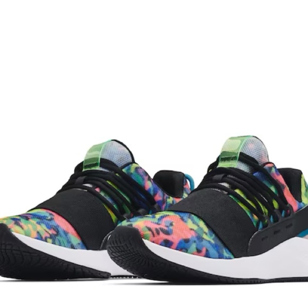 Under Armour breathe lace women’s shoe - black/multi color